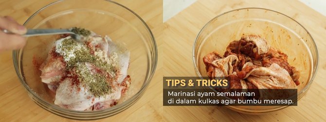 langkah memasak cajun chicken rice rice cooker ala chef devina hermawan