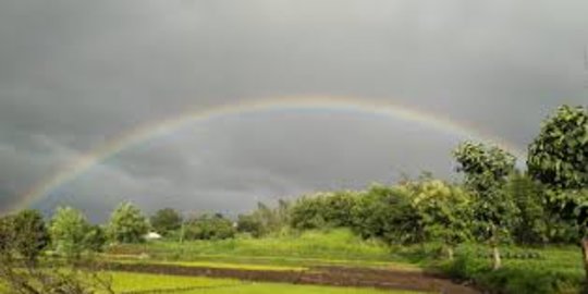 Apakah Bentuk Pelangi Benar-benar Melengkung seperti yang Dilihat?