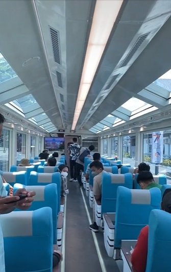 viral kereta panoramic dari kai masyarakat 039jangan lupa pakai sunscreen039