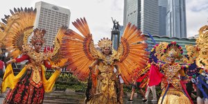 Semarak Parade Kick Off ASEAN Indonesia 2023