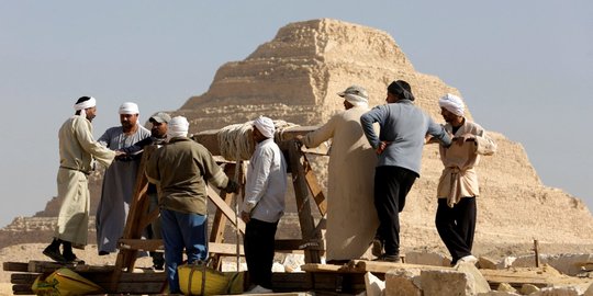 Mumi Tertua dan Terlengkap di Mesir Ditemukan, Usianya 4.300 Tahun dan Dilapisi Emas