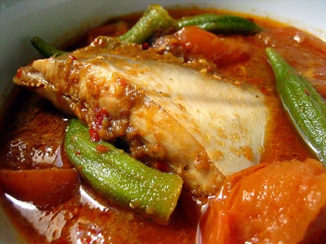 gulai asam pedas ikan patin