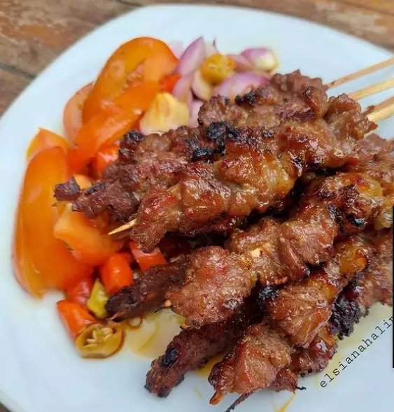 cara membuat sate sapi ala rumahan begini bumbunya yang sedap dan bikin nagih