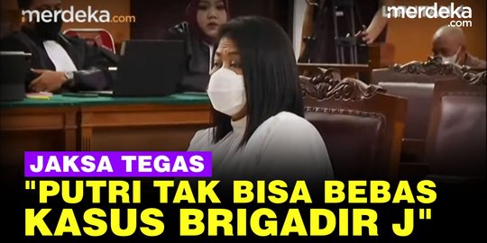 VIDEO: Replik Jaksa Sebut Putri Tidak Bisa Bebas Dari Kasus Pembunuhan ...