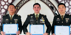 Tiga Perwira TNI AD Sabet Penghargaan Akademik di Abu Dhabi, Ini Sosoknya