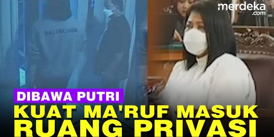 VIDEO: Putri Candrawathi Ajak Kuat Ma'ruf ke Ruang Privasi di Rumah Saguling
