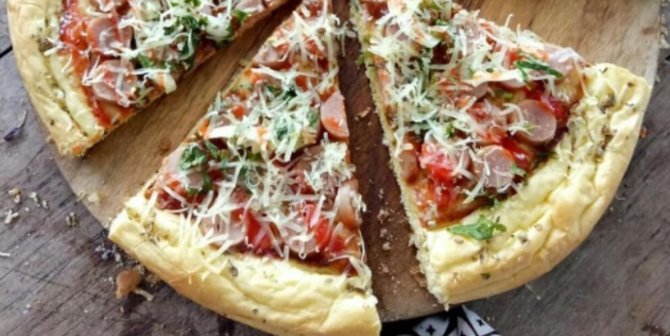 Cara Membuat Pizza Dengan Teflon Yang Mudah Dibuat Dengan Bahan