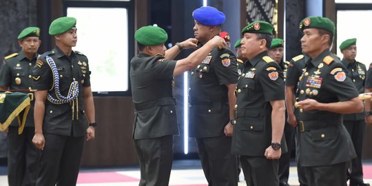 Kasad Dudung Pimpin Sertijab Pejabat TNI: Jabatan Amanah Rakyat