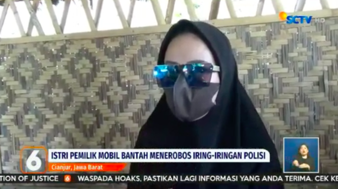 ini sosok wanita muda penumpang mobil audi punya hubungan spesial sama perwira polisi