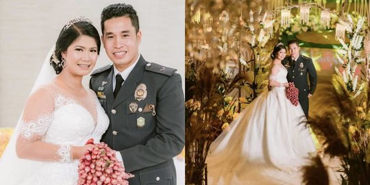 Pengantin Filipina Bawa Buket Bawang Merah Saat Resepsi, Ternyata Ini Alasannya