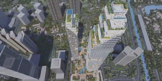Fakta Menarik Calon Gedung Tertinggi di Indonesia, Anti Gempa & Mirip Ginza di Tokyo