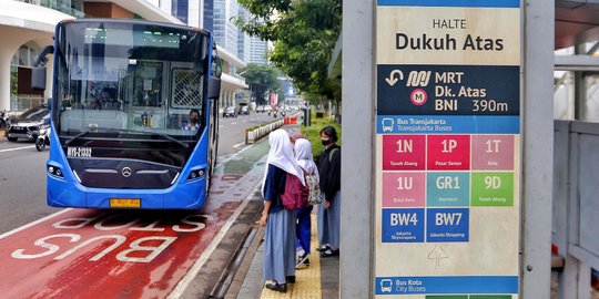 Pemprov DKI Evaluasi Tarif Integrasi TransJakarta, MRT, dan LRT
