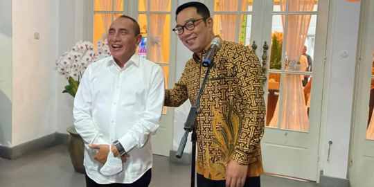 Jalin Kerjasama Bidang Perbankan, Intip Momen Kunjungan Ridwan Kamil ke Sumut