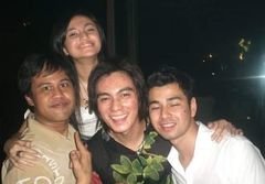 foto lawas raffi ahmad bersama baim wong dan marshanda