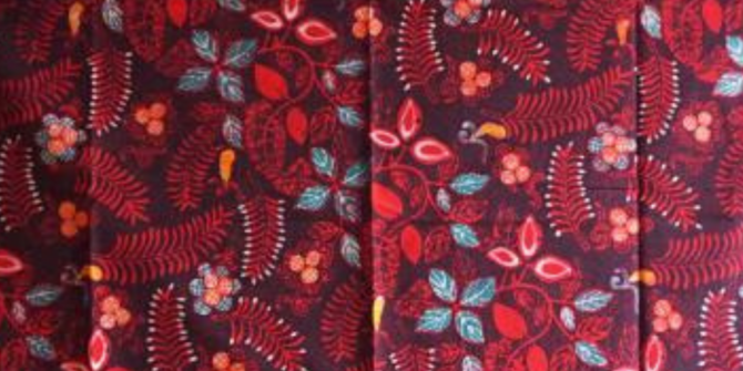 Mengenal Sinom Parijotho Salak, Batik Khas Sleman Bermotif Tumbuhan