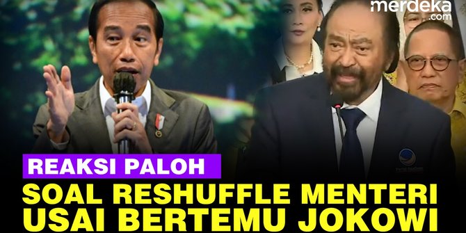 VIDEO: Respons Surya Paloh Soal Reshuffle Usai Bertemu Jokowi "Kami Paham"
