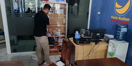 Kantor NasDem Bekasi Dibobol Maling, Uang Ratusan Juta Raib