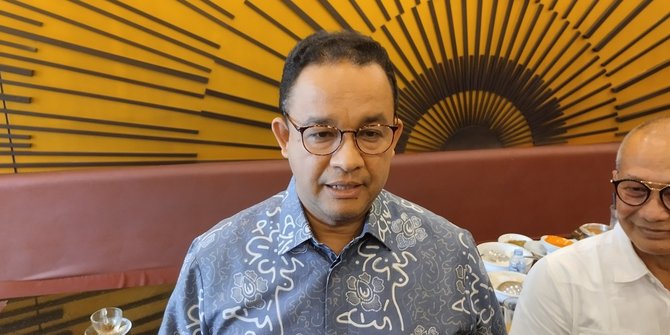 Reaksi Anies Baswedan soal Pertemuan Jokowi dan Surya Paloh