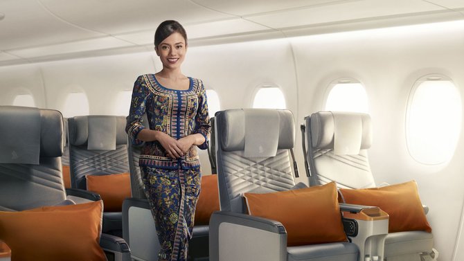 sarong kebaya seragam pramugari singapore airlines