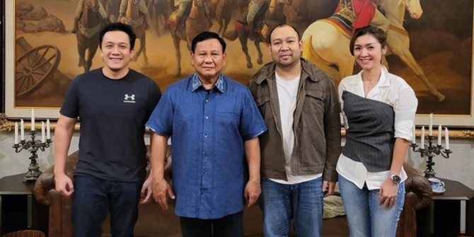 Momen Ipar Andika Perkasa Ngobrol sama Prabowo 'Tidak Sedikitpun Bicara Politik'