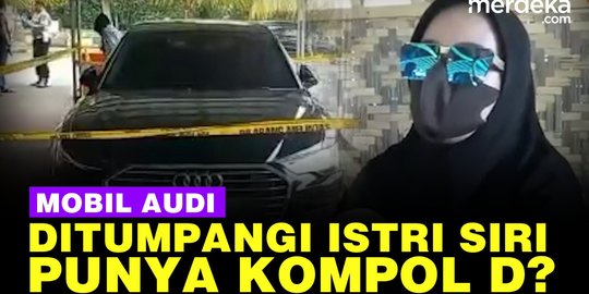 VIDEO: Penumpang Wanita Ternyata Istri Siri, Kompol D Tajir Punya Mobil Audi?