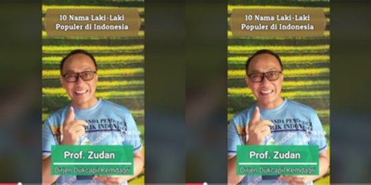 10 Nama Laki-Laki Paling Populer di Indonesia, Slamet Urutan Berapa Ya?