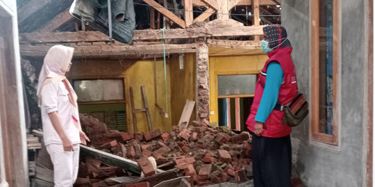 Gempa Magnitudo 4,3 di Garut Sebabkan Puluhan Rumah Rusak