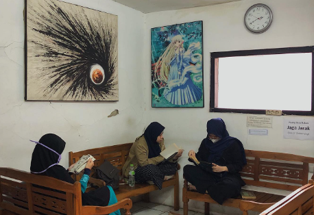 perpustakaan pitimoss fun di kota bandung