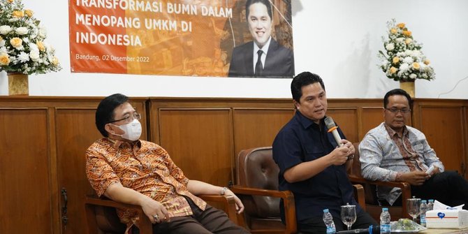 Pesan Erick Thohir ke Bank BUMN: Kerja Harus Sat-Set, Tepat dan Cepat