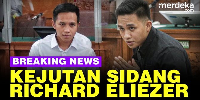 LIVE STREAMING: Sidang Duplik Richard Eliezer Tanggapi Replik Jaksa