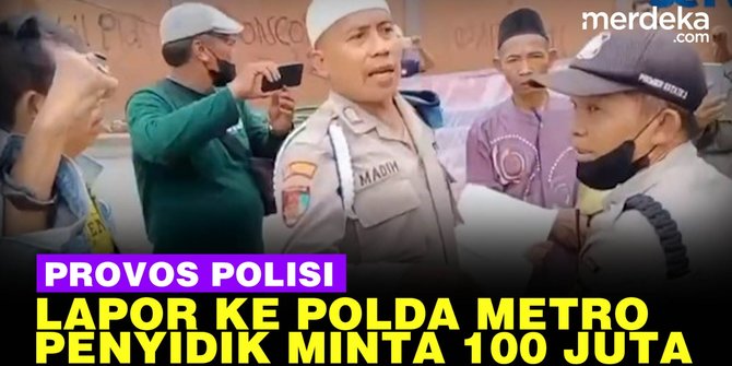 VIDEO: Anggota Provos Lapor Kasus Tanah ke Polda Metro, Malah Diminta Rp 100 Juta