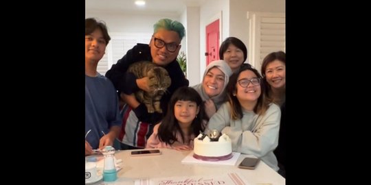 Potret Bahagia Cinta Kuya saat Ultah ke-19, Dirayakan Bersama Keluarga di Amerika