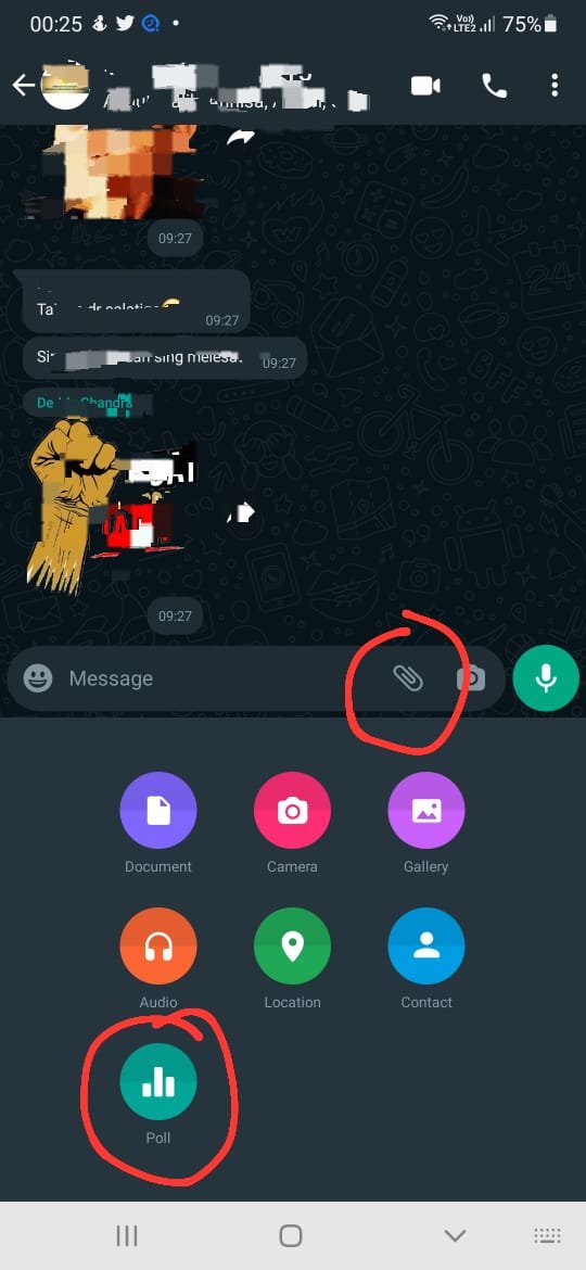 cara membuat polling di group wa biar gak ribet catat satu satu
