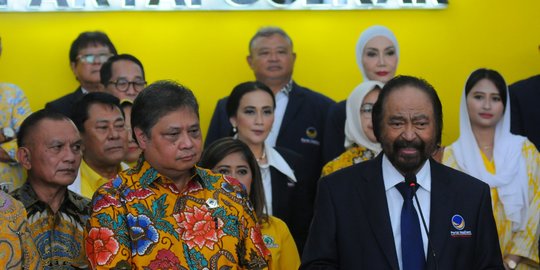 Muncul Isu Duet dengan Anies usai Bertemu Surya Paloh, Begini Jawaban Airlangga