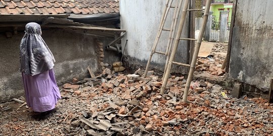 Kondisi Terkini Kerusakan Rumah Warga Garut usai Diguncang Gempa