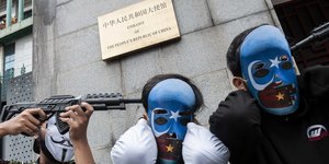 Demo Dubes China, Massa Protes Kekerasan Terhadap Muslim Uighur