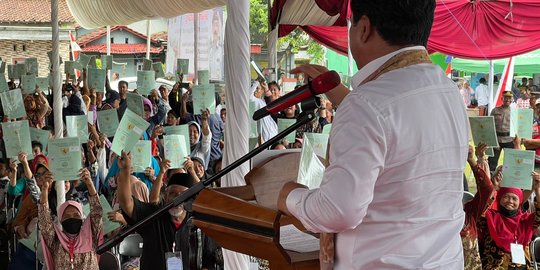 Menteri Hadi Rampungkan Konflik Agraria di Cilacap, 43 Tahun Warga & Yayasan Seteru
