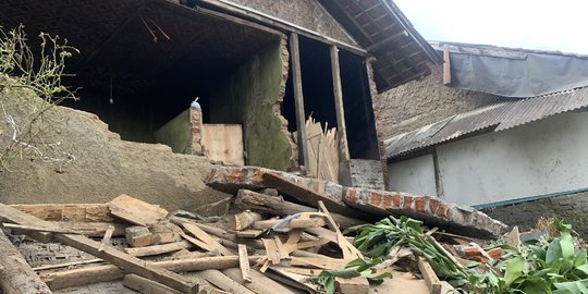 Wabup Garut Laporkan 495 Rumah Rusak akibat Gempa Sesar Garsela