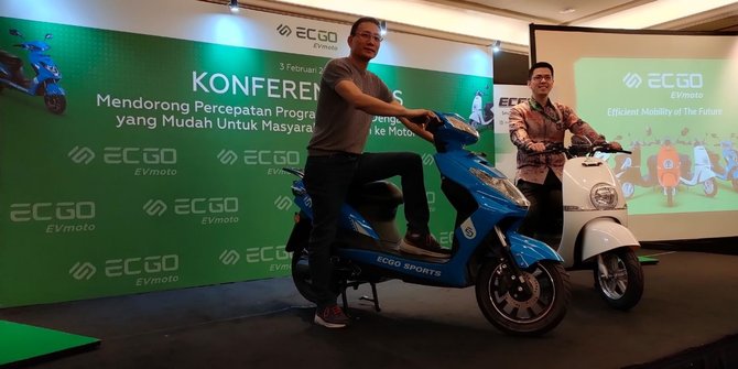 Berani Kasih Subsidi Rp 7 Juta, Motor Listrik ECGO Jadi Segini Harganya