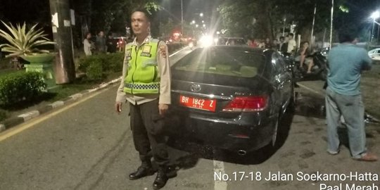 Pelajar Kemudikan Mobil Dinas Camry Terlibat Kecelakaan, Anak Staf DPRD Jambi