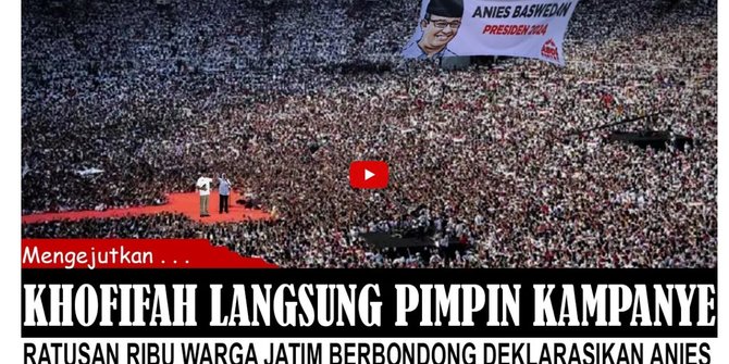 CEK FAKTA: Khofifah Pimpin Deklarasi Anies Baswedan di Jatim? Simak Faktanya