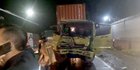 Truk Tabrak Bus di Lumajang, Sopir Terjepit dalam Ruang Kemudi