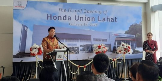Honda Resmikan Diler Mobil Pertama di Kabupaten Lahat, Sumatra Selatan