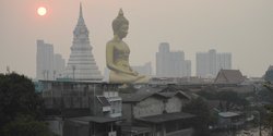 Begini Buruknya Polusi Udara di Bangkok, Bikin Mata Panas dan Susah Bernapas