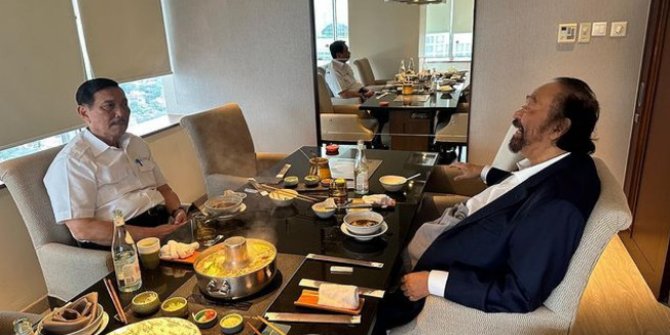 NasDem Jelaskan Isi Pertemuan Surya Paloh dengan Luhut
