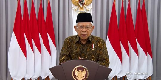 Ma\'ruf Amin Tegaskan Pemerintah Berkomitmen Berantas Korupsi