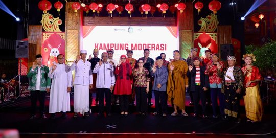 Berbalut Nuansa Imlek Banyuwangi Launching Kampung Moderasi Beragama