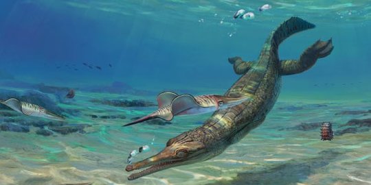 Potret Turnersuchus Hingleyae, Buaya Laut dari Zaman Jurassic Baru Ditemukan Fosilnya