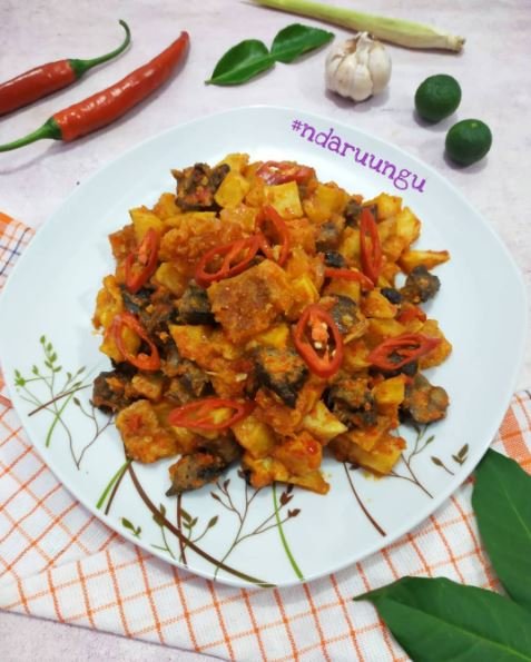 sambal goreng krecek ati ampela