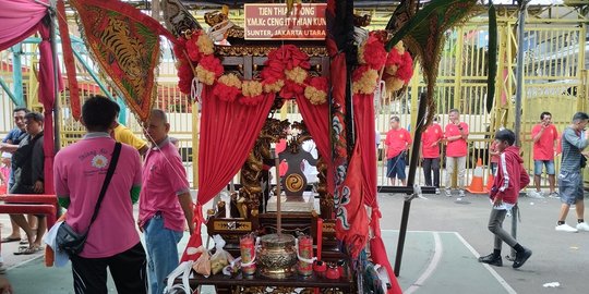 Perayaan Cap Go Meh 2023 di Glodok, Kelenteng Fat Cu Kung Bio Kirab 23 Joli-Joli